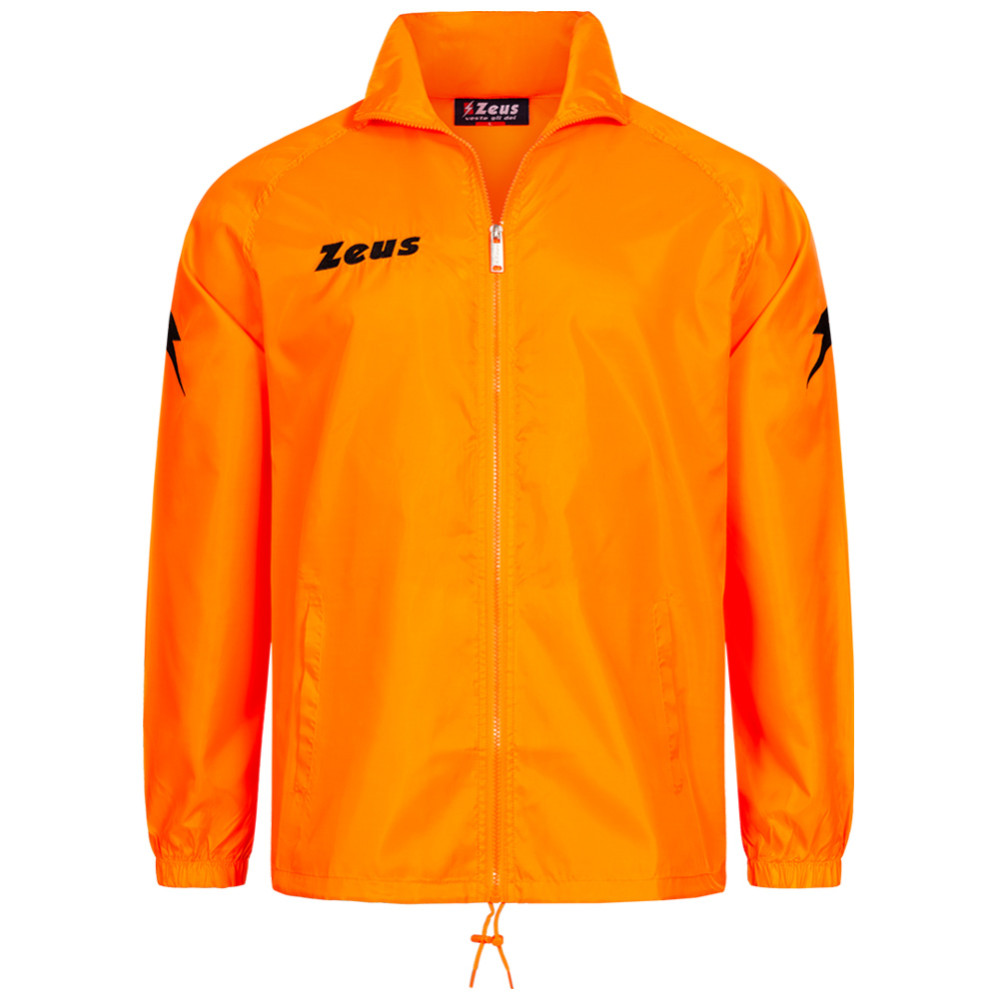 Zeus K-Way Rain Jacket neon orange