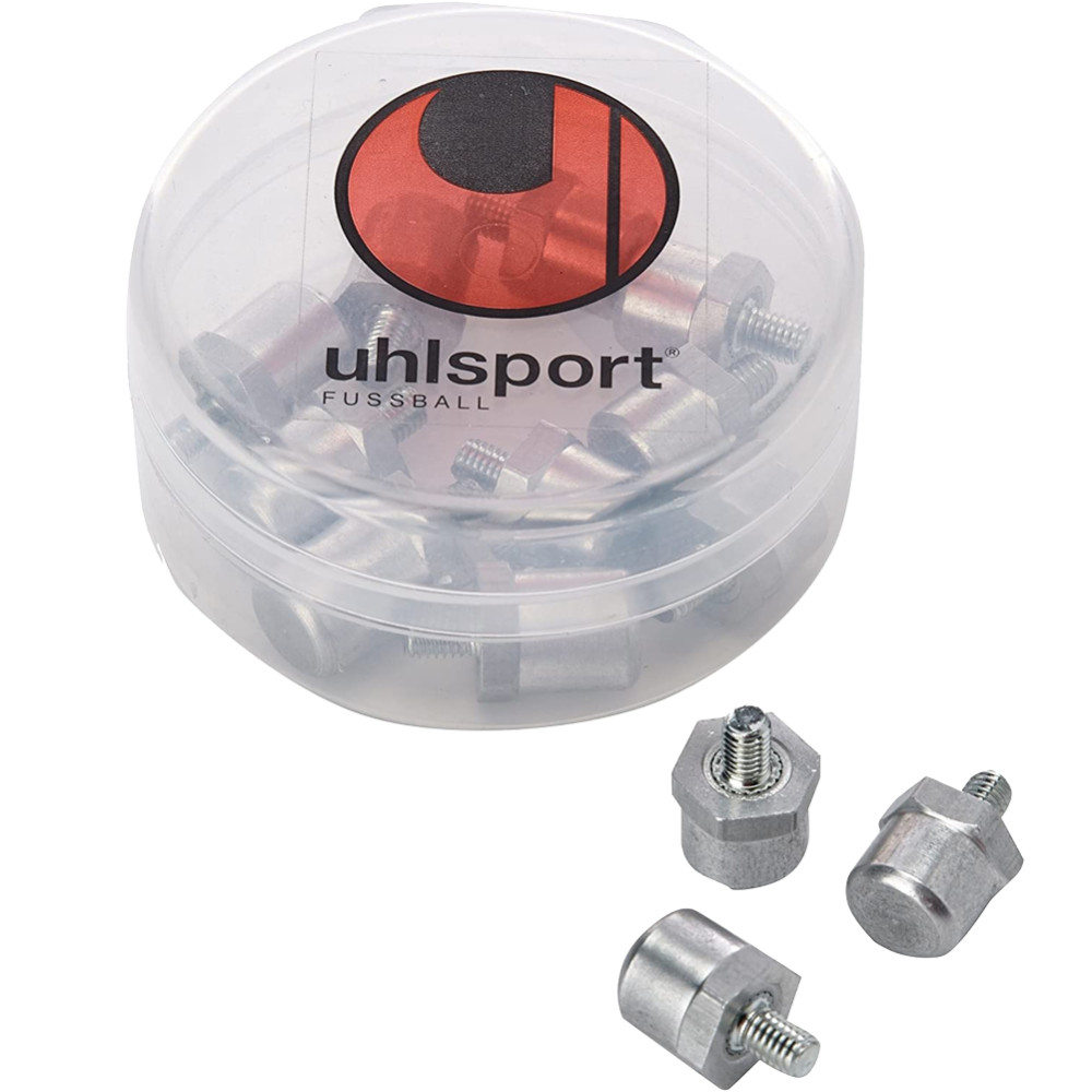 Uhlsport Cylindrical Hexagonal Basic Studs Set of 12 1007106010200