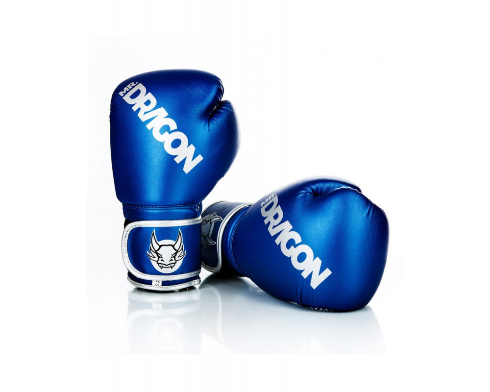 Boxerské rukavice Mr.Dragon  modré