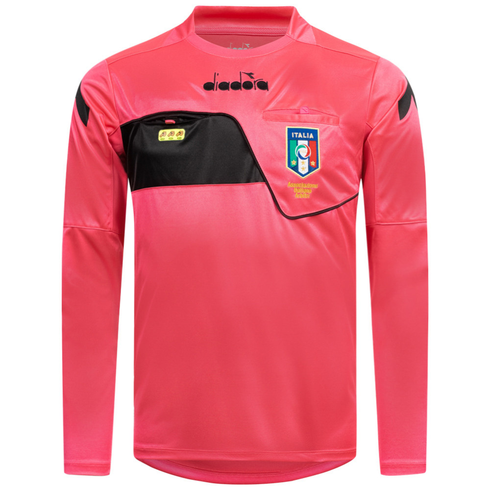Diadora Italy AIA Match  Men Long-sleeved Referee Jersey 102.173012-50156