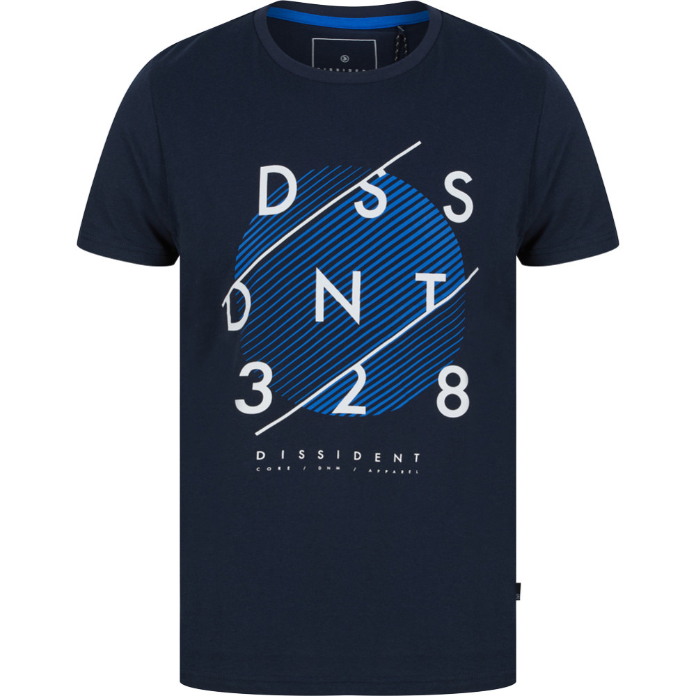 DNM Dissident Setter Men T-shirt 1C18147 Sky Captain Navy