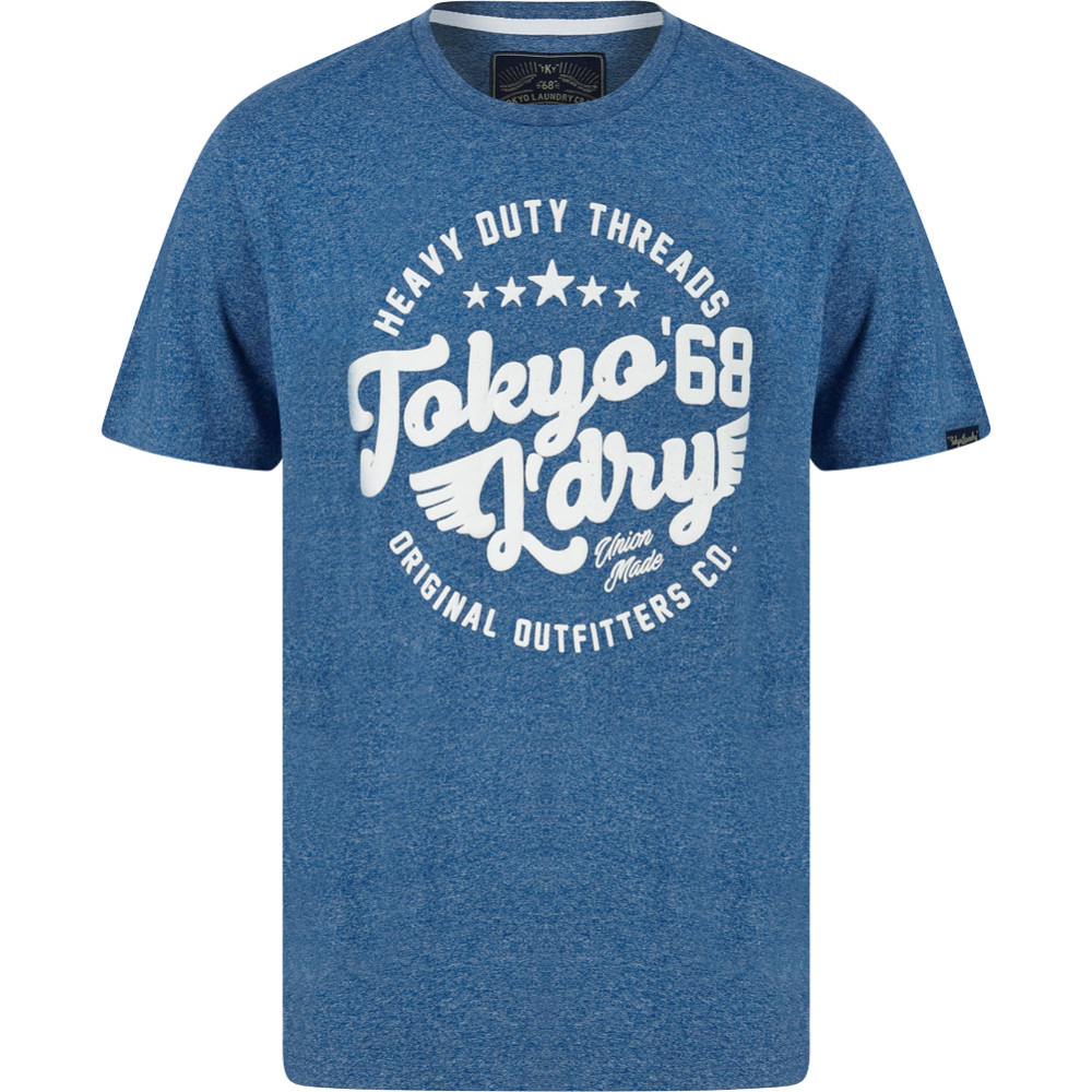 Tokyo Laundry Pitcher Men T-shirt 1C18176 Light Blue Grindle