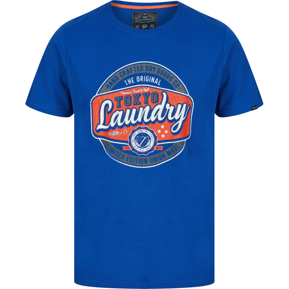 Tokyo Laundry Optics Men T-shirt 1C18209 Sea Surf Blue