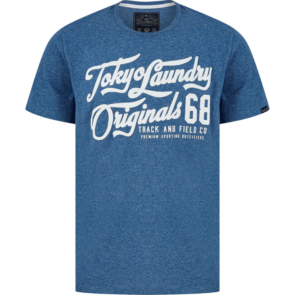 Tokyo Laundry Zinger Men T-shirt 1C18214 Light Blue Grindle