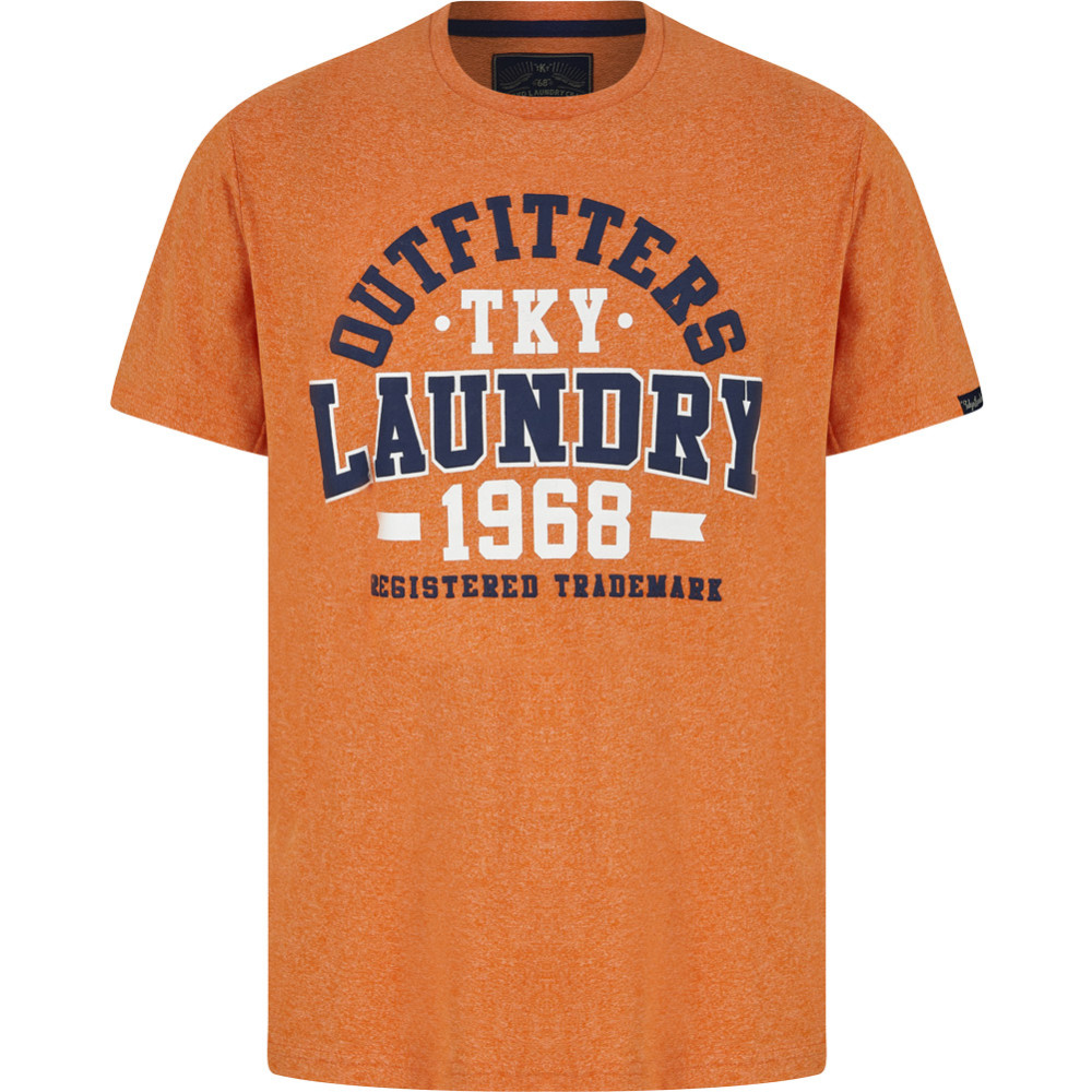 Tokyo Laundry Edit Men T-shirt 1C18218 Orange Grindle