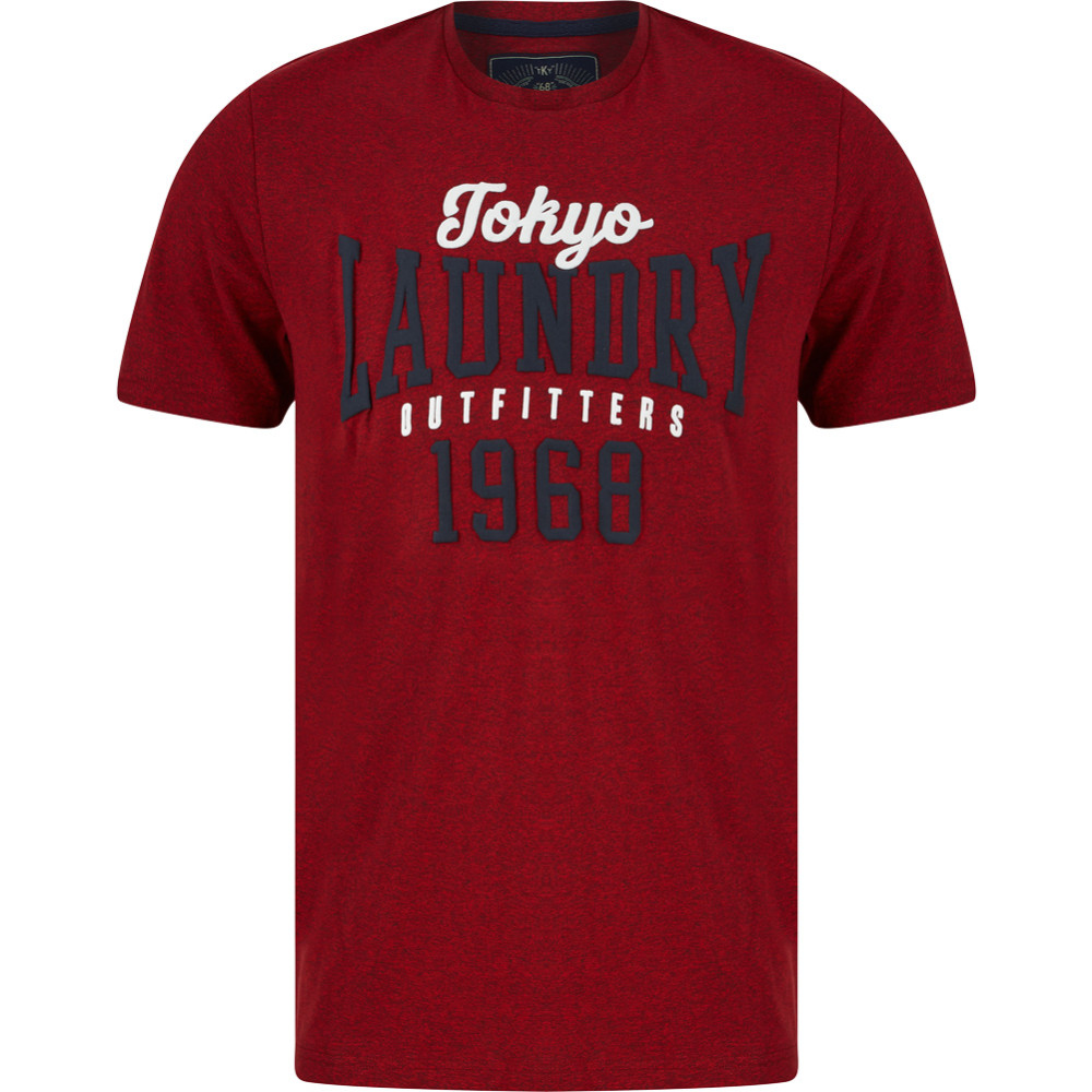 Tokyo Laundry Search Men T-shirt 1C18220 Red Grindle
