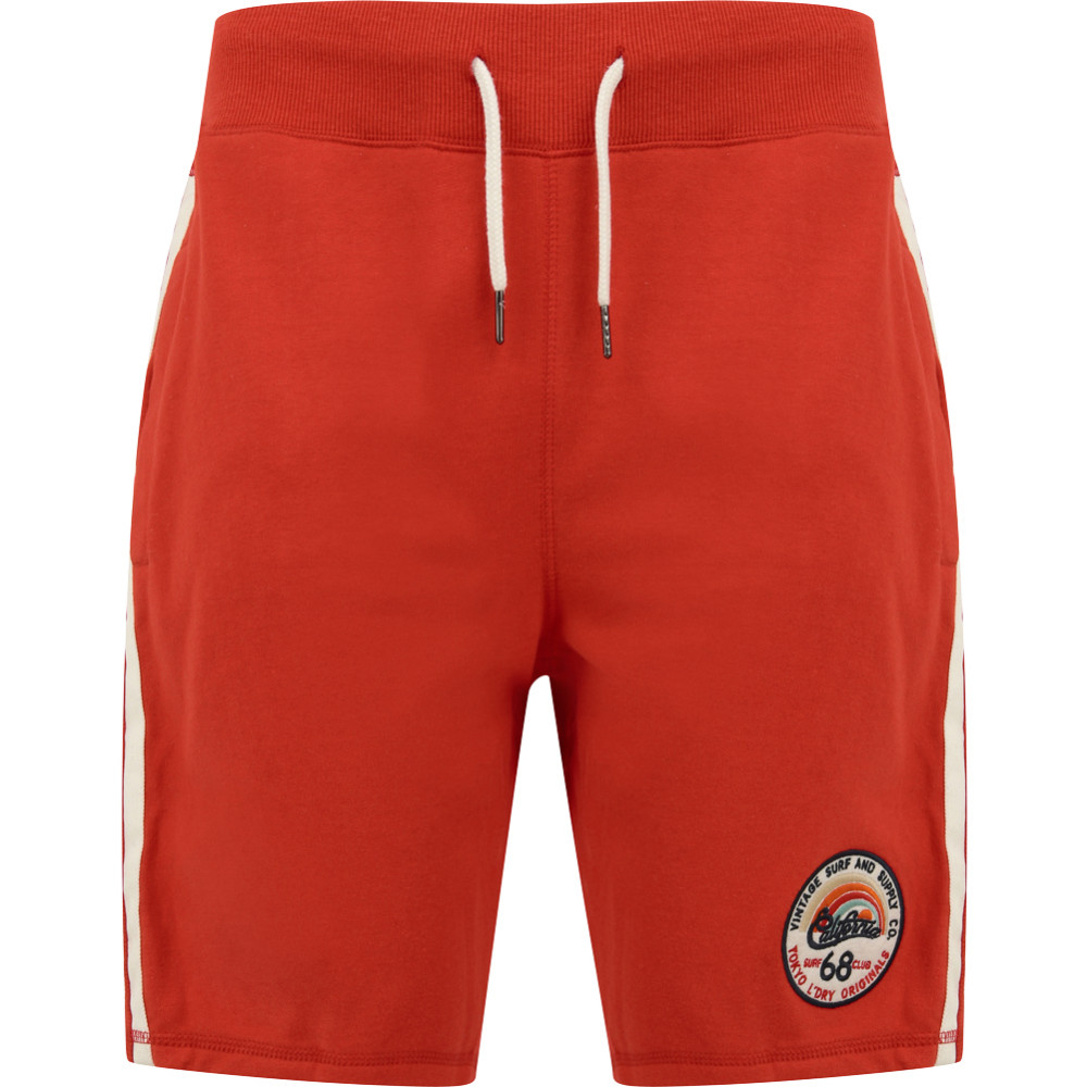 Tokyo Laundry Cali Beach Men Sweat Shorts 1G14437R High Risk Red