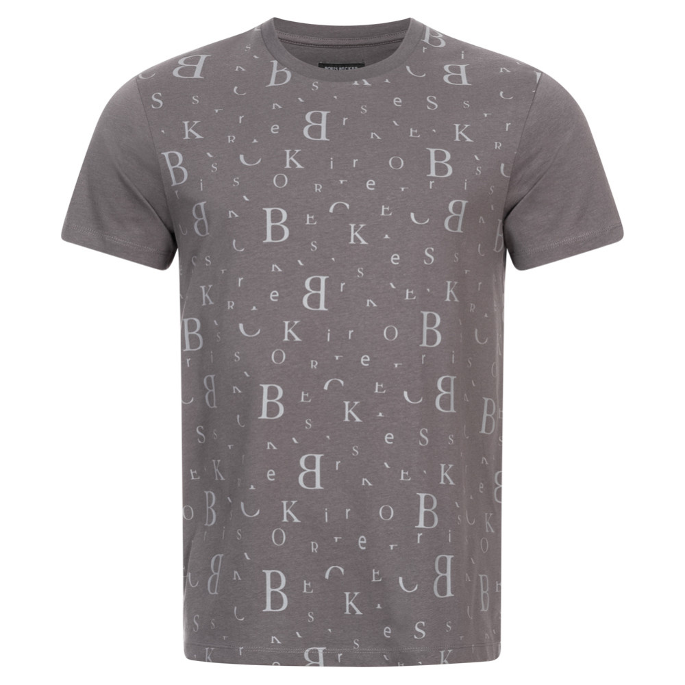 BORIS BECKER "Bell" Men Premium T-shirt 21WBBMTST00007-ANTHRACITE