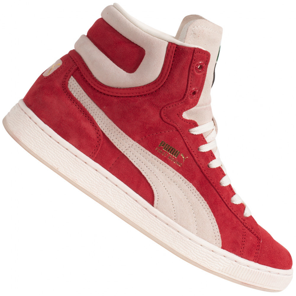 PUMA First Round Suede Leather Sneakers 355344-03