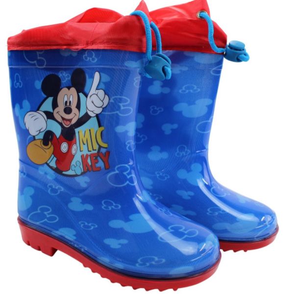 Mickey Mouse Detské Topánky do Dažďa Modré