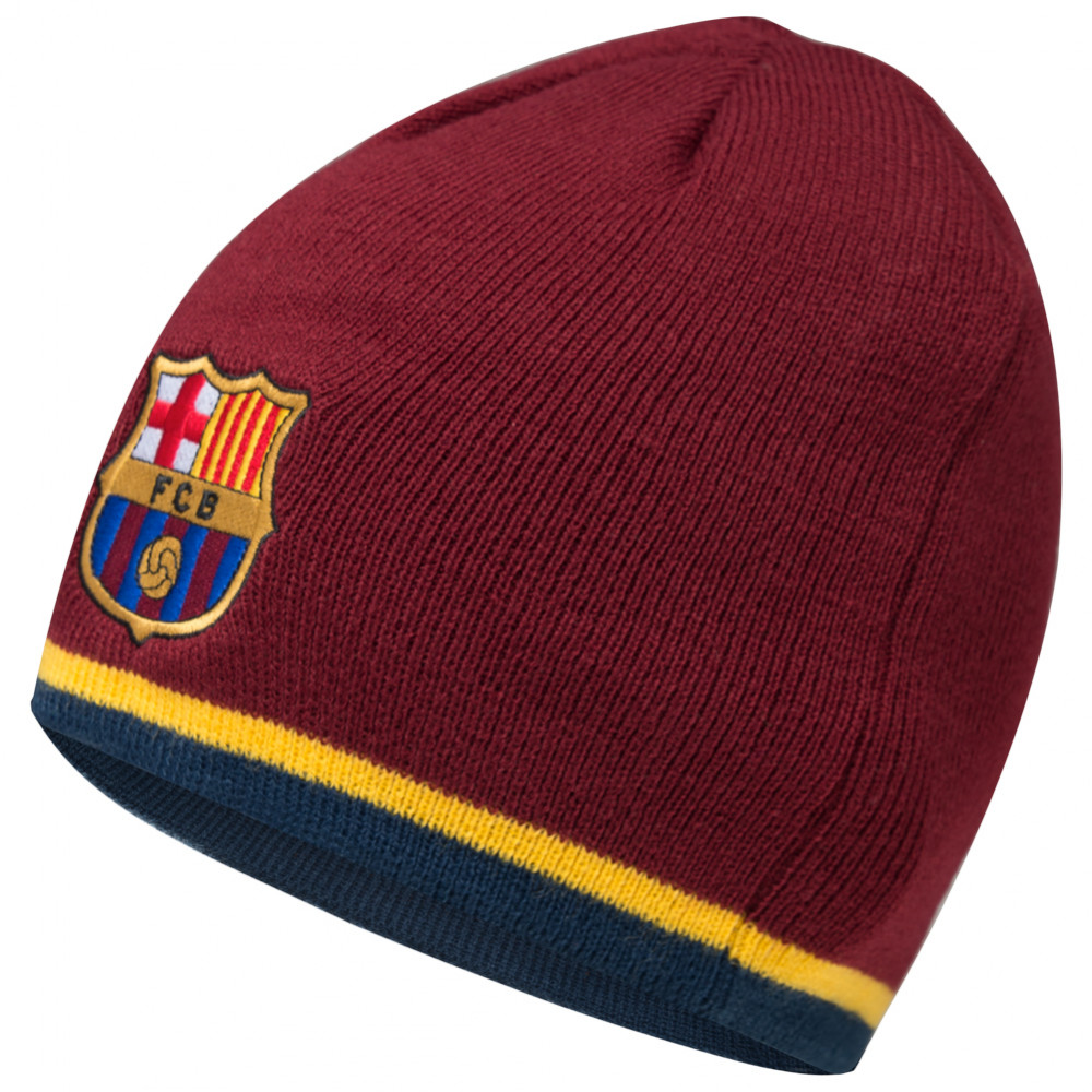 Official Club Merchandise FC Barcelona Fan Beanie Hat BFC-STK-013