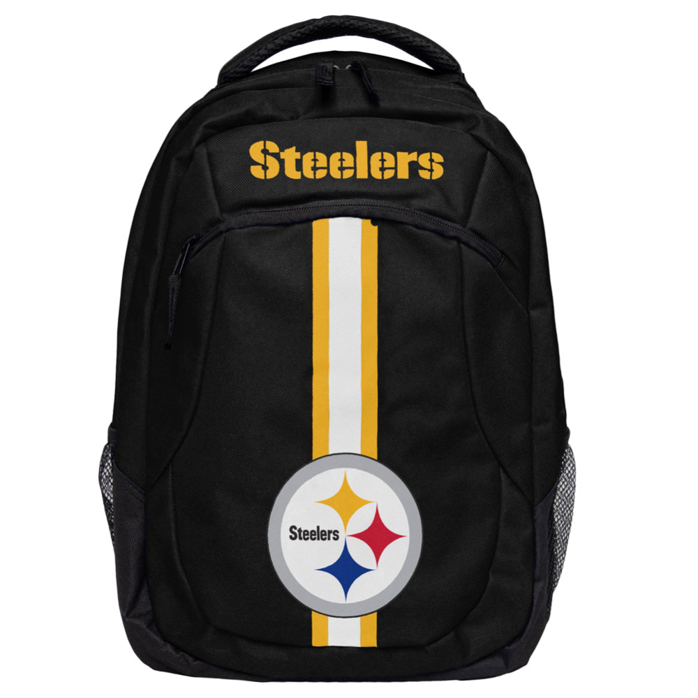 FOCO Pittsburgh Steelers NFL Action Fan Backpack BPNFACTPS