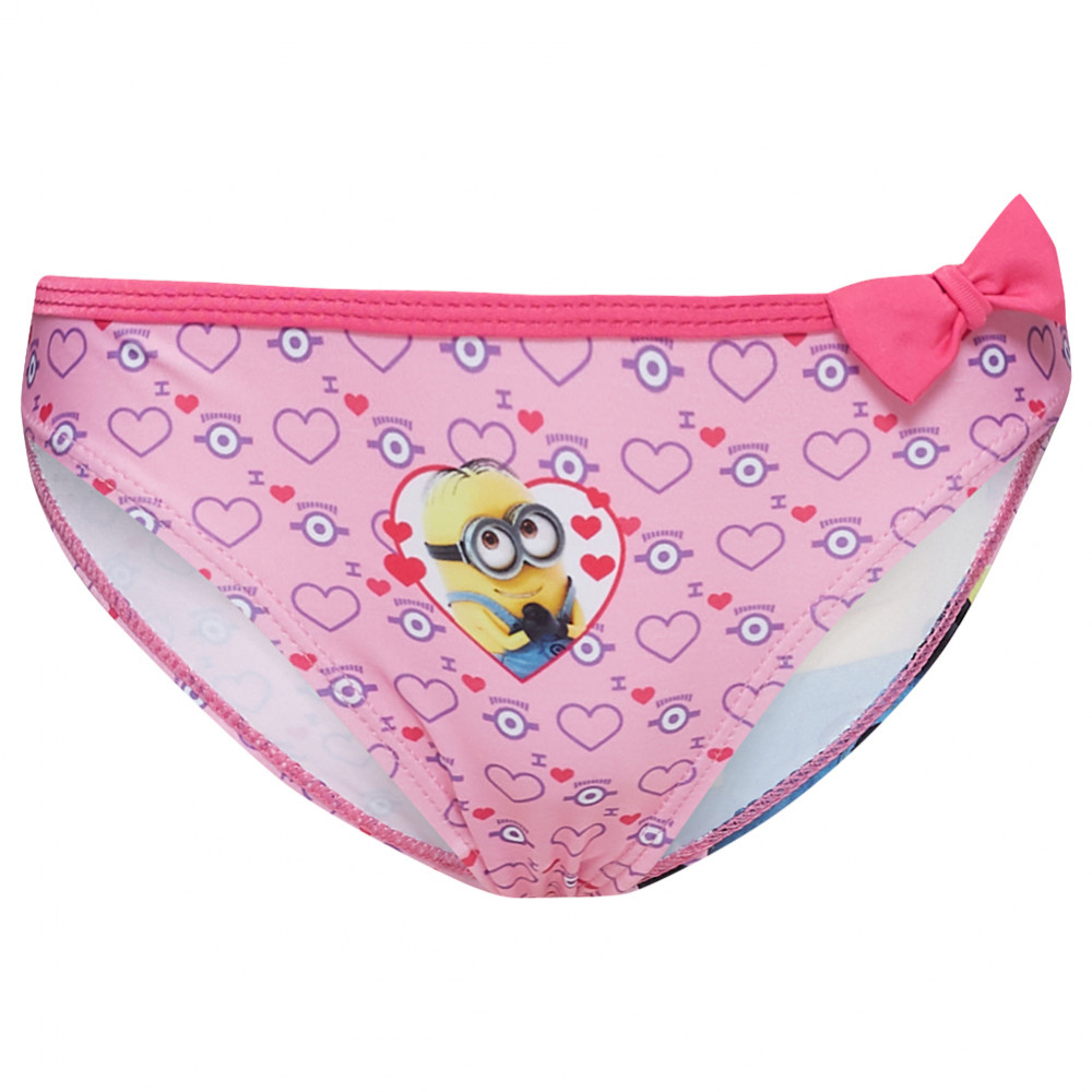 Sun City Despicable Me Minions Girl Swimming trunks EP1965-pink