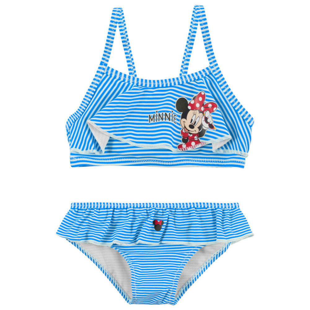 Sun City Minnie Mouse Disney Baby / Kids Bikini ET0060-blue