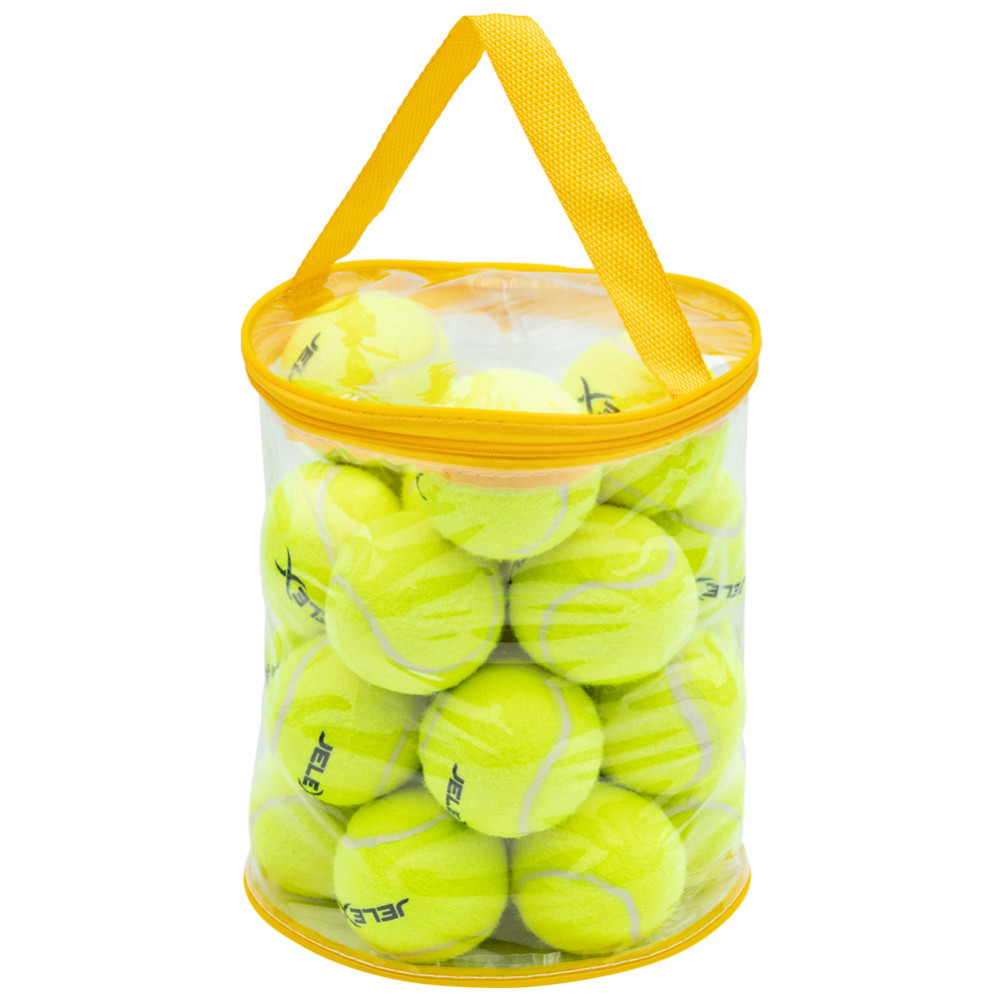 JELEX "Tiebreak" tennis balls Set 24 pieces incl. Bag