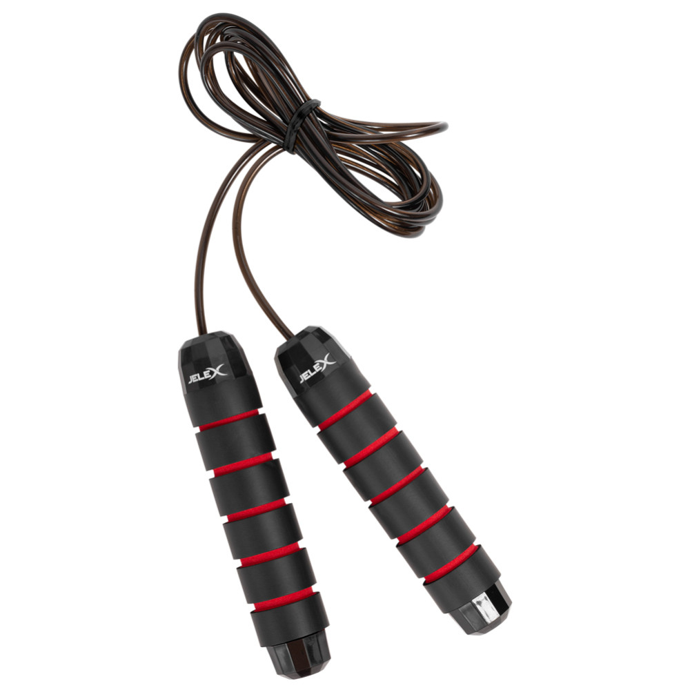 JELEX Jump Adjustable Skipping Rope red