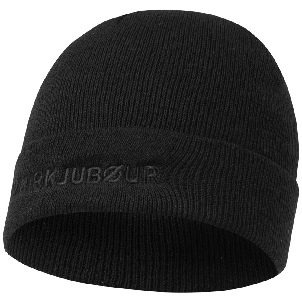 KIRKJUBOUR ® "Nivis" Beanie Winter Hat black