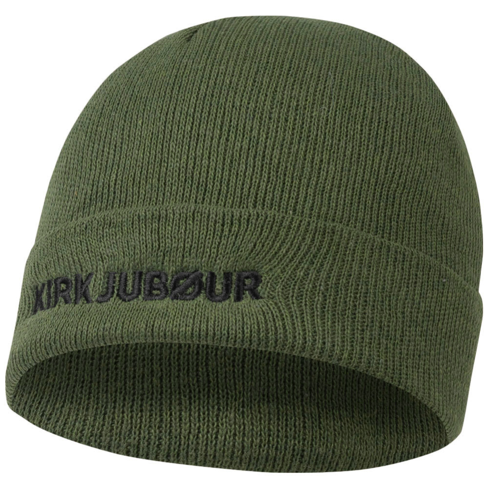 KIRKJUBOUR ® "Nivis" Beanie Winter Hat green