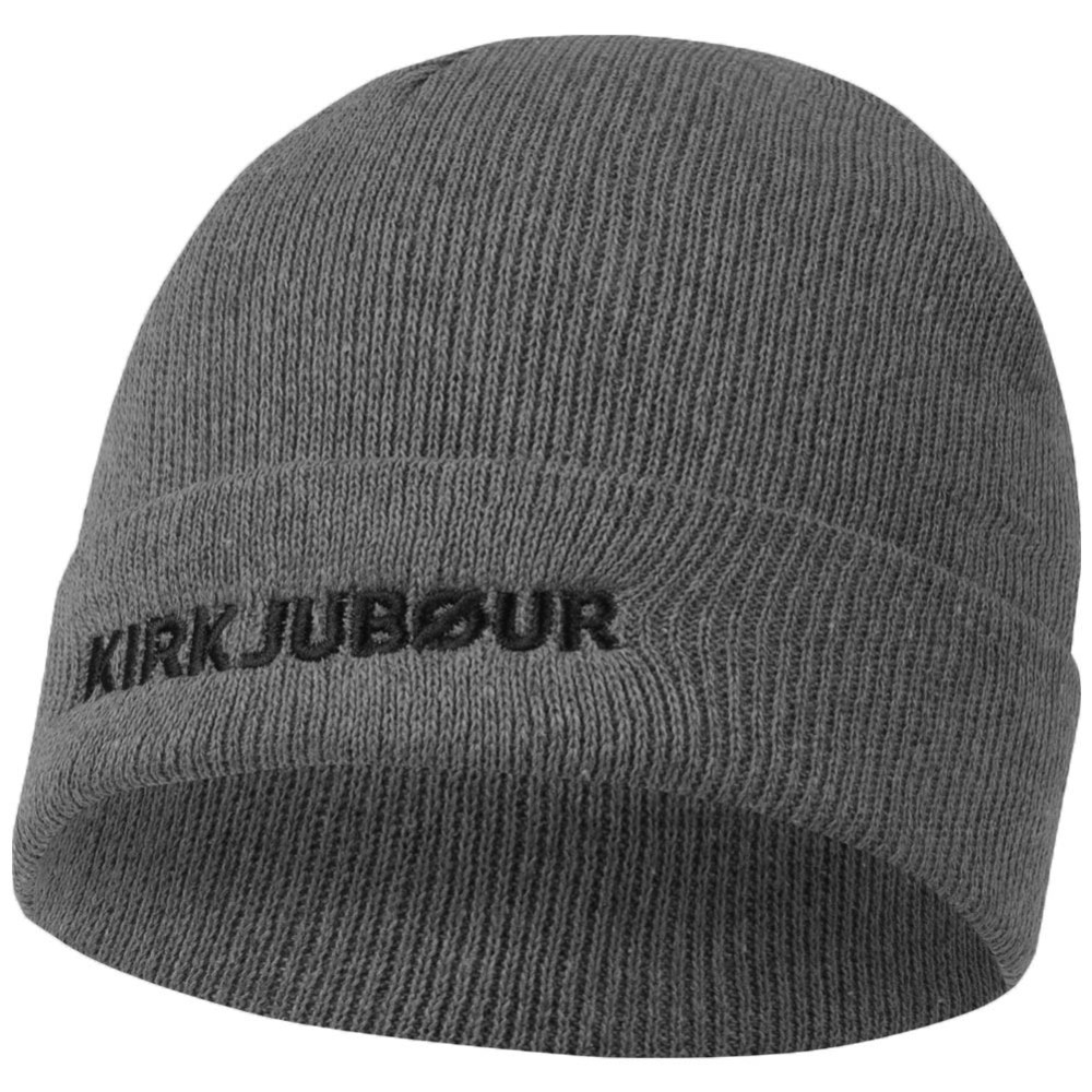 KIRKJUBOUR ® "Nivis" Beanie Winter Hat grey