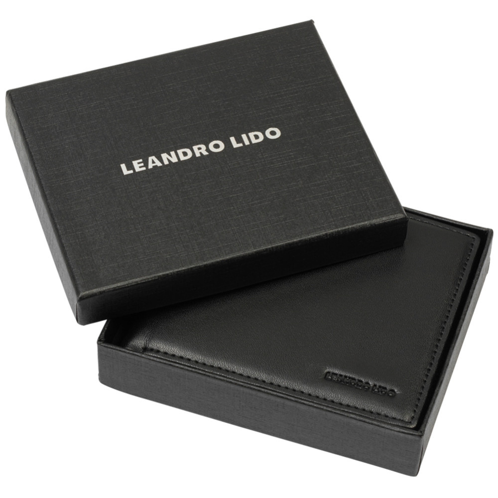 LEANDRO LIDO Classic Wallet black