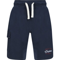 Tokyo Laundry Moored Men Sweat Shorts 1G18235 Sky Captain Navy