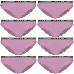 MONT EMILIAN "Grenoble" Women Briefs 8-pack purple