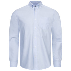 BEN SHERMAN BEN SHERMAN Oxford Men Long-sleeved Shirt 0076260-SKY