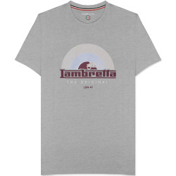 Lambretta Lambretta Record Men T-shirt SS0161-GRY MRL