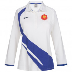 Nike France FFR  Women Long-sleeved Rugby Jersey 238345-100