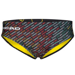 HEAD SWS Team Printed Brief 8 Boy Swimming trunks 452577-COL