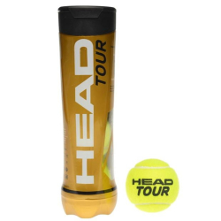 HEAD Tour Tenisové Loptičky Žlté 4ks