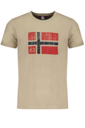 NORWAY 1963 Norway 1963 T Shirt Maniche Corte Uomo Beige