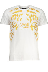 CAVALLI CLASS Cavalli Class T Shirt Maniche Corte Uomo Bianco
