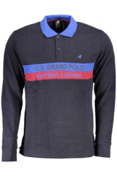 U.S. GRAND POLO Us Grand Polo Polo Maniche Lunghe Uomo Blu