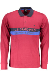 U.S. GRAND POLO Us Grand Polo Polo Maniche Lunghe Uomo Rosso