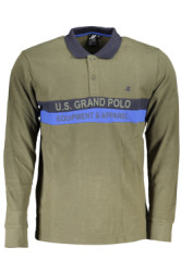 U.S. GRAND POLO Us Grand Polo Polo Maniche Lunghe Uomo Verde