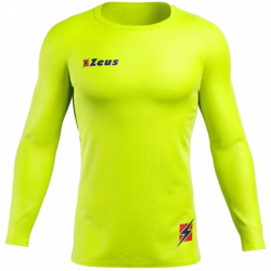 Zeus Fisiko Baselayer Top Long-sleeved Compression Shirt neon yellow