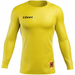 Zeus Fisiko Baselayer Top Long-sleeved Compression Shirt yellow