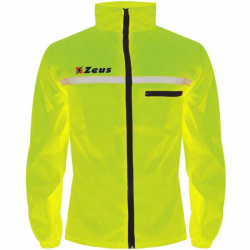 Zeus K-Way Men Reflective Running Jacket yellow