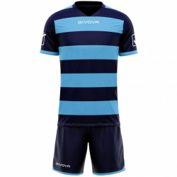 Givova Rugby Kit Jersey s kraťasmi námornícka/svetlomodrá XL