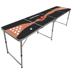 MUWO "Teamplayer" beer pong table Set with 22 cups