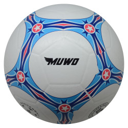MUWO MUWO "Topscorer" rubber Football white blue