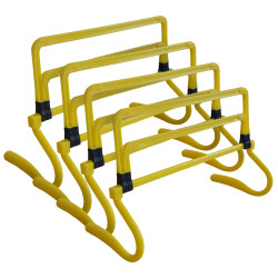 JELEX JELEX height-adjustable training hurdles 4-Set yellow