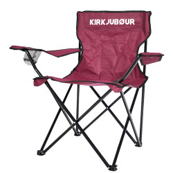 KIRKJUBOUR KIRKJUBOUR "Njrd" Camping Chair wine red