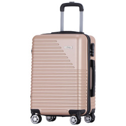 Banaru Design Banaru Design 20" Hand Luggage Suitcase champagne