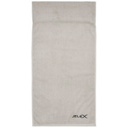JELEX 100FIT Fitness Towel with Zipped Pocket gray