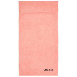 JELEX 100FIT Fitness Towel with Zipped Pocket pink