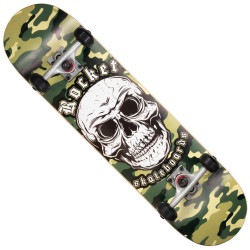 Rocket Skateboards Combat Skull 7,75" Skateboard RKT-COM-1534