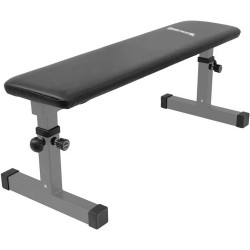 SPORTINATOR Adjustable Flat Weight Bench grey