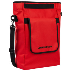 LEANDRO LIDO "Rapallo" cycling bicycle Bag 20 L red